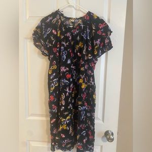 Old Navy Colorful Butterfly dress XXL